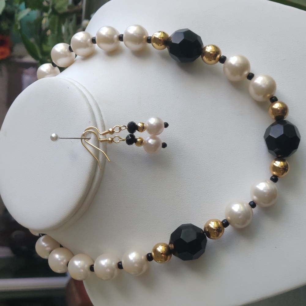 Necklace, earrings set #305